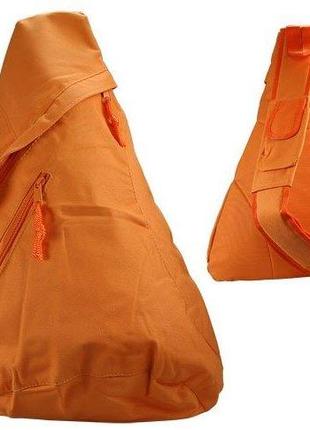 Рюкзак однолямочный, на одно плечо 15L Portfolio оранжевый