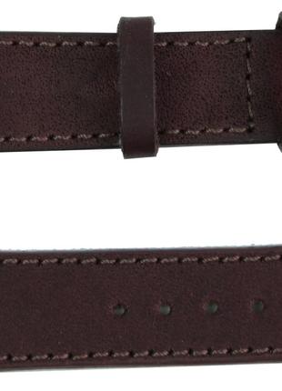 Кожаный ремешок для часов Mykhail Ikhtyar Ш20 мм коричневый