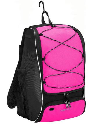 Спортивный рюкзак 22L Amazon Basics черный с розовым