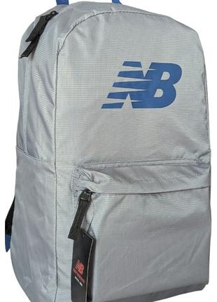 Легкий спортивний рюкзак 22L New Balance OPP Core Backpack сірий