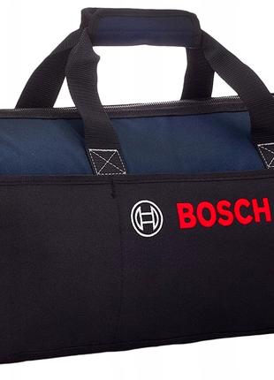 Рабочая сумка для инструментов Bosch синяя с черным