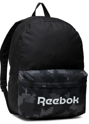 Спортивный рюкзак 24L Reebok Act Core черный с серым
