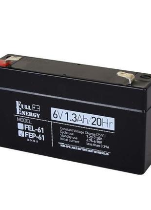 Акумулятор 6В 1.3 Аг для ДБЖ Full Energy FEP-61