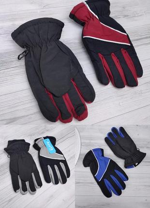Детские зимние перчатки 2-5р. перчатки краги непромокаемые