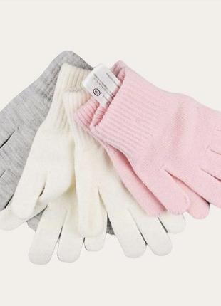Нові рукавички на дівчинку/дівчинку c&a