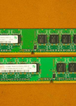 Оперативная память, Hynix, DDR 2, 512Мб