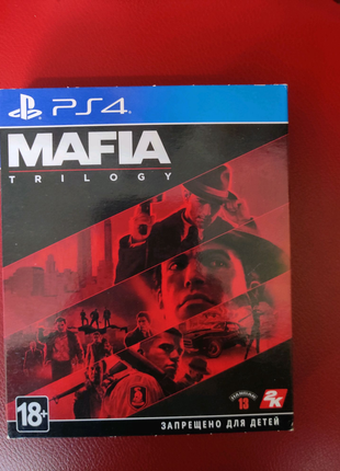 Гра три диска Mafia Trilogy для PS4 / PS5