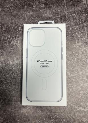 Прозрачный чехол Apple Clear Case MagSafe + Animation для iPho...