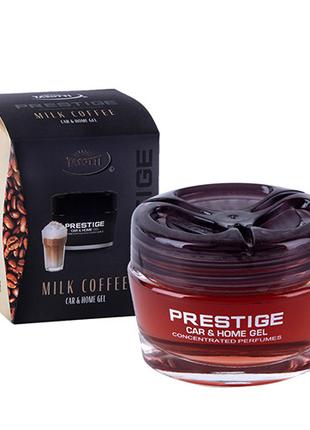 Ароматизатор на панель Tasotti/"Gel Prestige"- 50ml / MilkCoff...