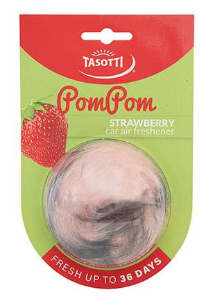 Ароматизатор мешочек Tasotti/серия POM POM Strawberry (102809)