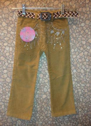 Вельветовые джинсы "jerry baby"  5 лет