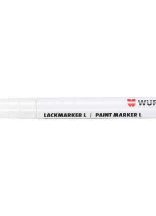 Лакирующий маркер, белый-MRK-PERMANENT-WHITE-LARGE Wurth (арт....
