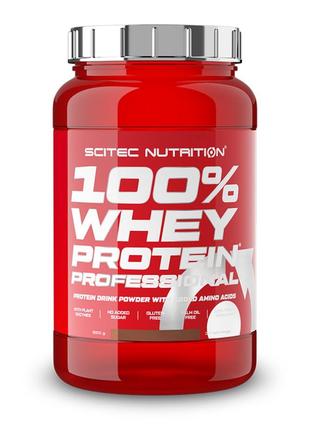 Протеин Scitec 100% Whey Protein Professional, 920 грамм Ваниль