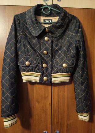 Джинсовая куртка пиджак dolce &amp;gabbana оригинал винтаж
