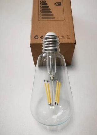 Лампа эдисона светодиодная  винтаж e27 filament