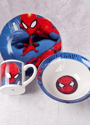 Детский набор посуды Interos "Спайдермен 2"