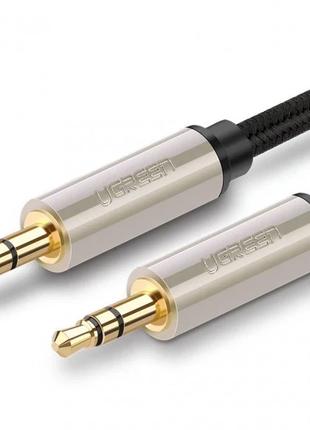 Кабель аудио Ugreen 3.5 mm to 3.5 mm Audio Cable Braided 0.5 м...