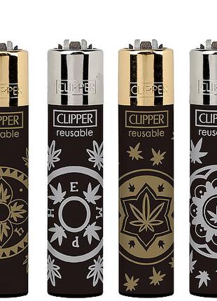 Газовая Зажигалка Клиппер Lighters Коллекция Clipper Money Hemp