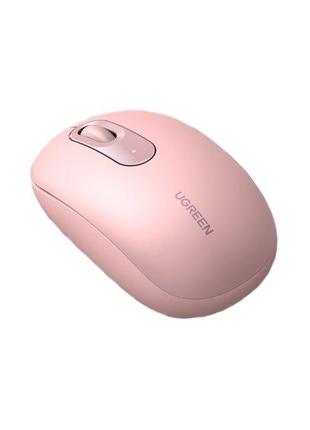 Беспроводная USB мышь Ugreen USB wireless mouse 2,4 ГГц Pink (...