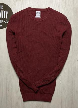 Мужской свитер zara, размер m