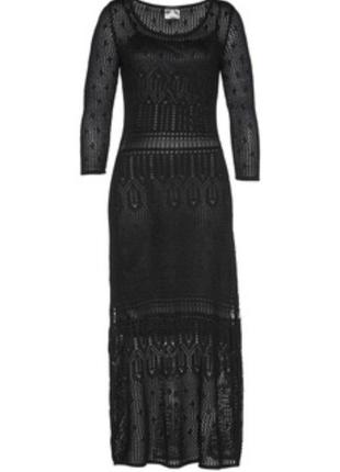 Стильное трикотажное платье-миди bpc 52-54 размер
