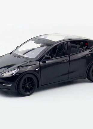 Колекційна Tesla Model Y Машинка Металева Іграшка 1:32 НаЛяля