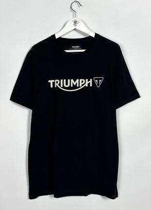 Triumph motorcycles футболка триумф байкерская байкер