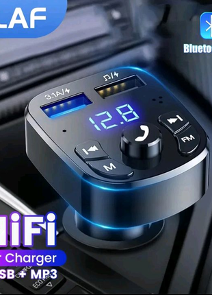 Автомобильный FM-передатчик Olaf, Bluetooth 5,0, аудио MP3-модуля