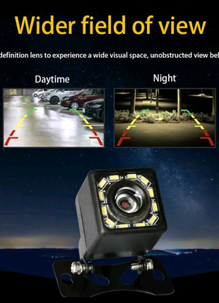 Автомобильная камера заднего вида ночного видения монитор