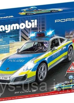 Ігровий набір арт. 70067, Playmobil, Поліцейська машина Porsch...