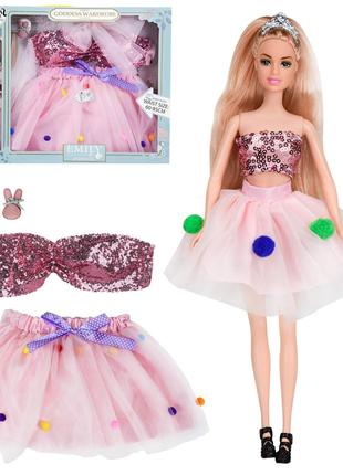 Кукла "Emily" Эмили QJ082A с костюмом для девочки, р-р куклы -...