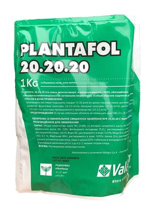 Плантафол 20.20.20 для росту плодів 1 кг, Valagro
