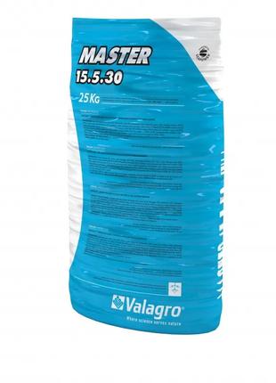 Удобрение Мастер 15-5-30 + 2MgO, 1 кг на развес, Valagro