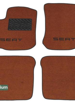 Двухслойные коврики Sotra Premium Terracot для Seat Toledo (mk...