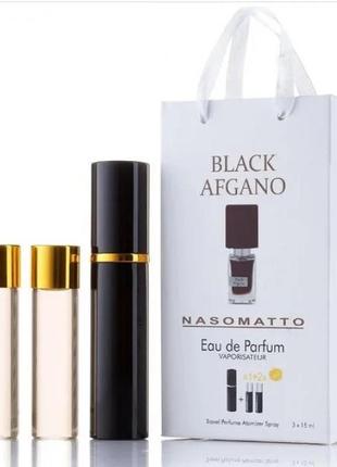 Nasomatto black afgano 3x15ml - trio bag