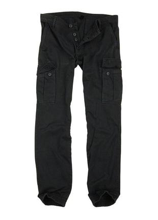 Штаны мужские surplus bad boys pants black gewas (xxl)