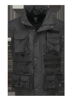 Куртка жилетка brandit superior черный (s)