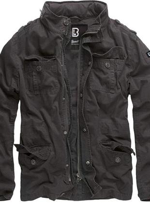 Куртка мужская brandit britannia jacket black черный (m)