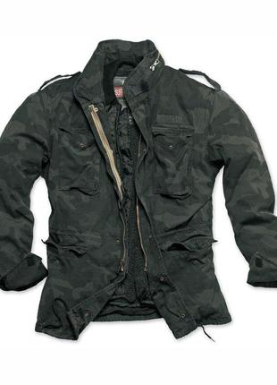 Surplus куртка surplus regiment m 65 jacket black camo (xl)