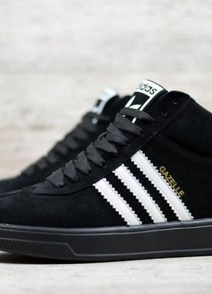 Кроссовки мужские зимние adidas gazelle нубук влагозащищённый ...