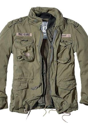 Куртка мужская m-65 brandit giant оливковый (m)