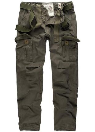 Штаны мужские surplus premium trousers slimmy оливковый (m)