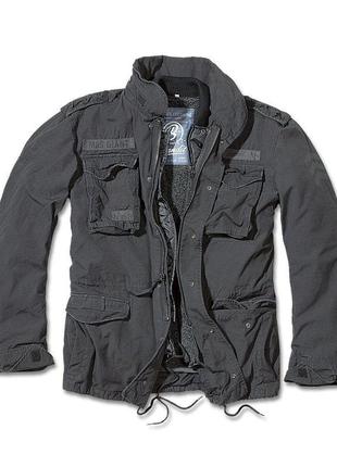 Куртка мужская m-65 brandit giant черный (m)