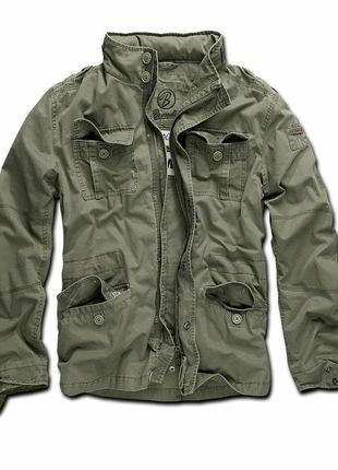 Куртка мужская brandit britannia jacket olive оливковый (m)