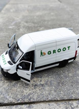 Модель автомобиля Грузовое такси Groot 1:32. Игрушечная машинк...