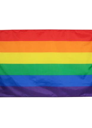 ЛГБТ флаг 150*90 см. Радужный флаг RESTEQ. Флаг сообщества ЛГБ...