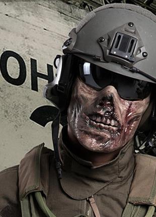 Зомбі Череп RESTEQ тактична маска Косплей Airsoft Wargame