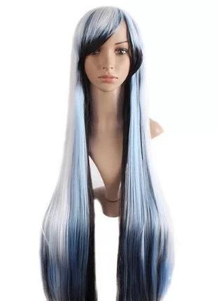 Длинные парики мульти цвет RESTEQ – 100см, белый, синий, черны...
