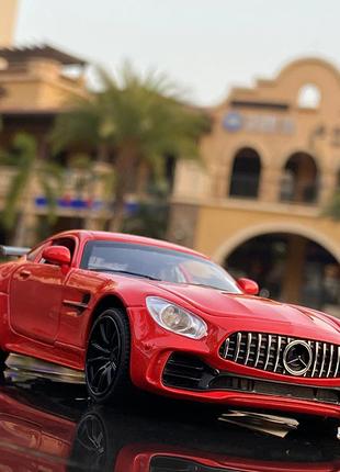 Модель автомобиля Mercedes Maisto AMG GT уменьшена 1:32 с свет...