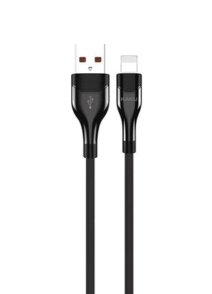 USB кабель Kaku KSC-223 USB - Lightning 1.2m с подсветкой - Black